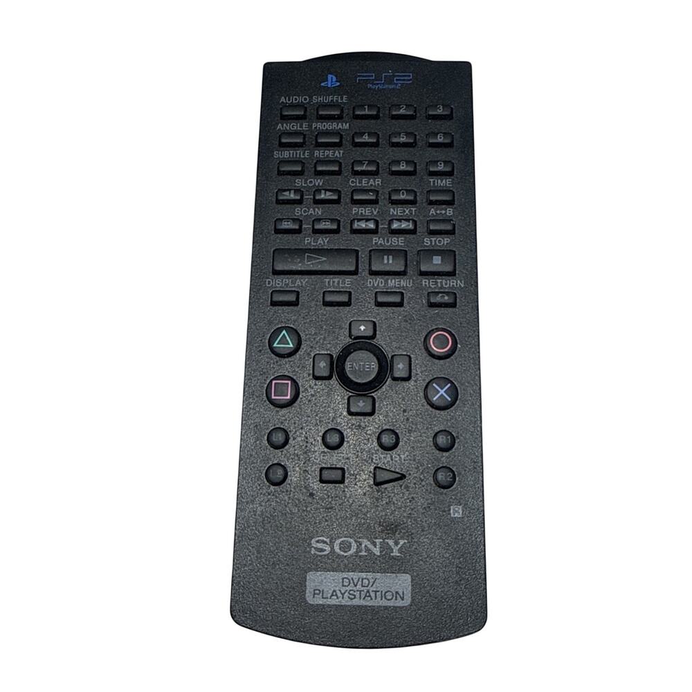 Sony PlayStation 2 PS2 DVD Media Remote Control SCPH-10150 OEM